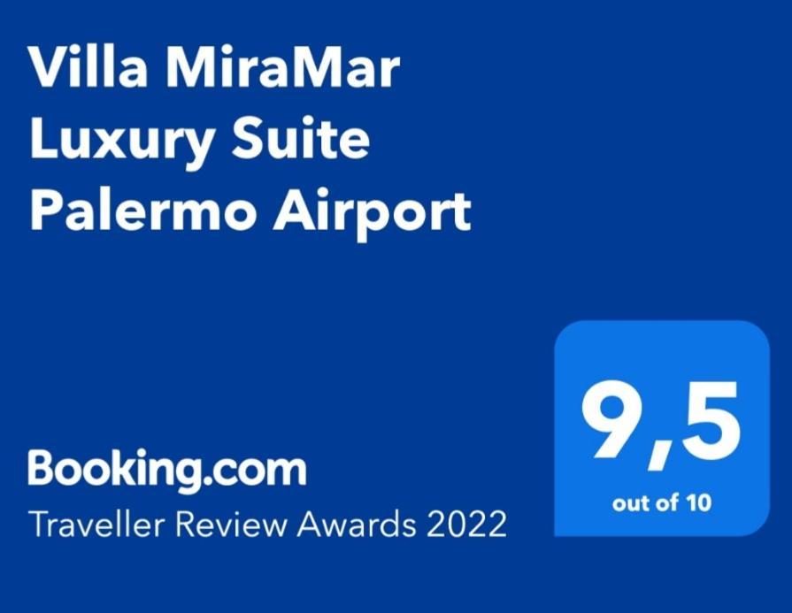 Villa Miramar Luxury Suite Palermo Airport Carini Exteriör bild